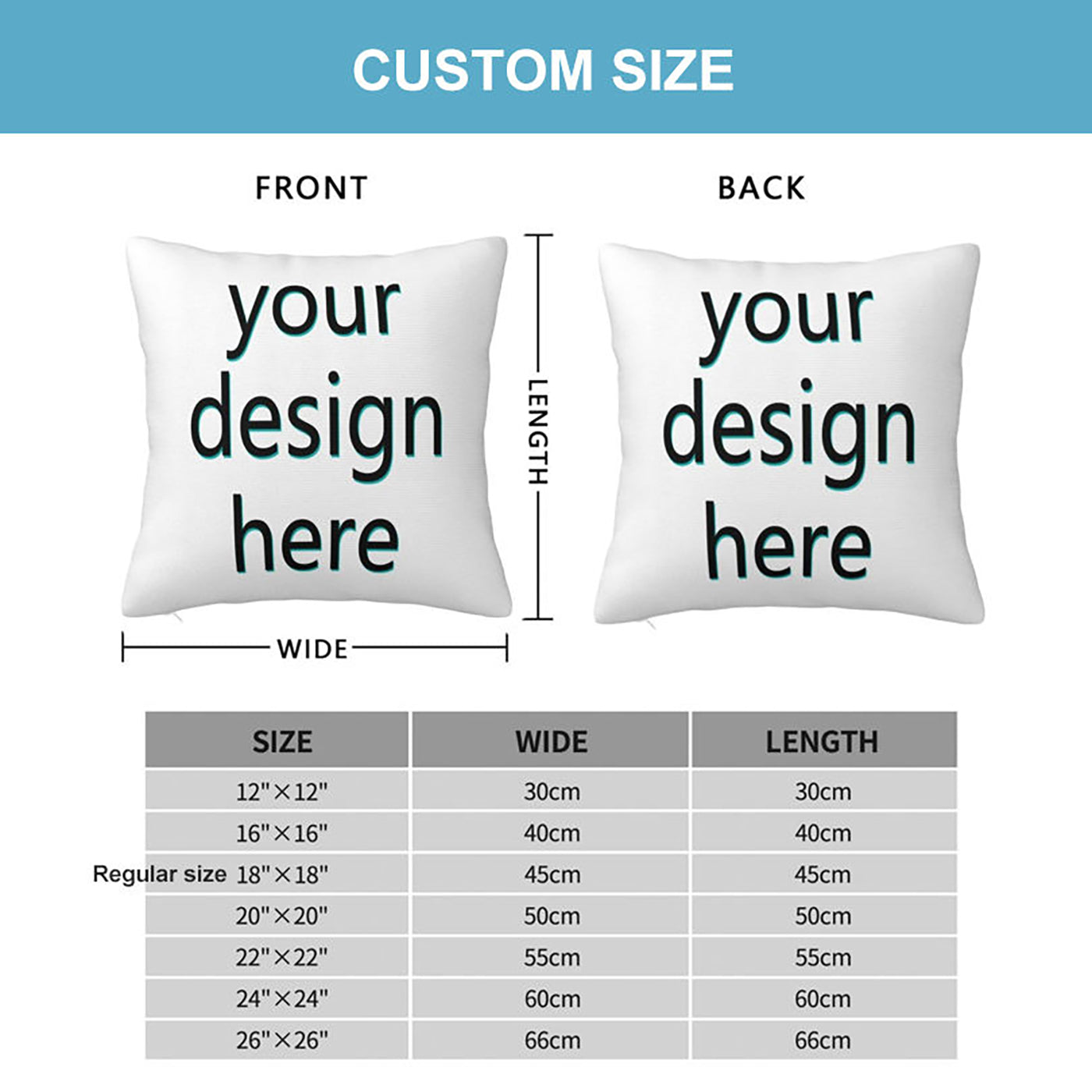 Custom Pillowcase