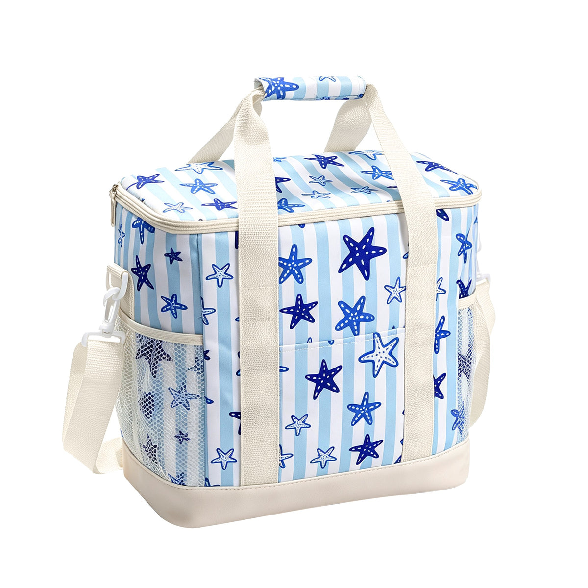 30-Can Starfish Print Cooler Bag