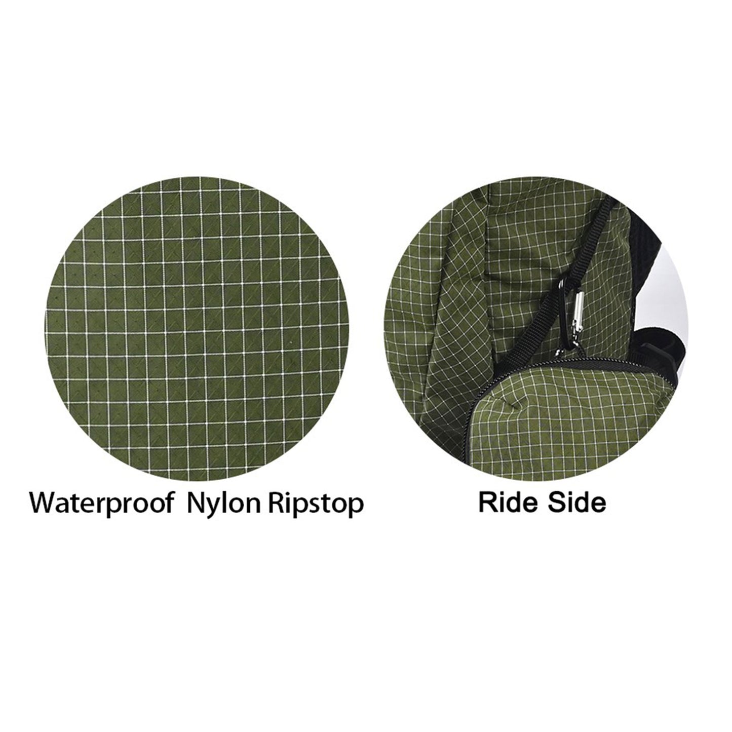 Modular Ripstop Nylon Crossbody Sling Bag