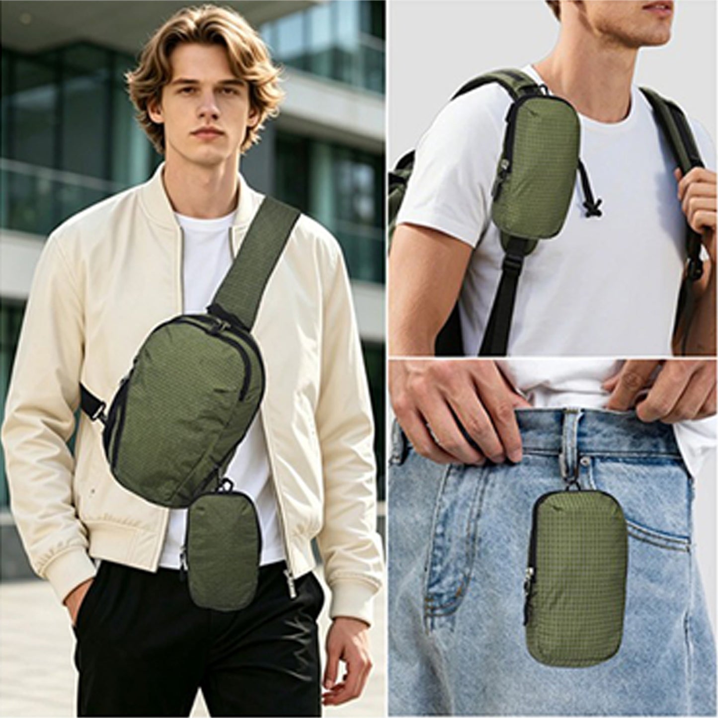 Mini Ripstop Nylon Accessory Pouch