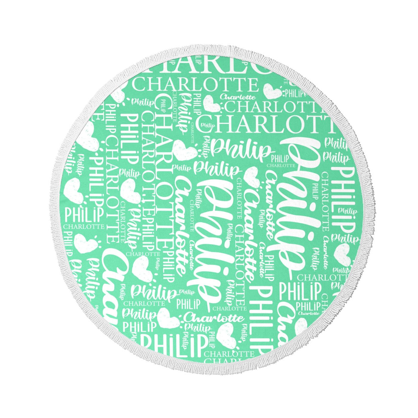 Round Beach Towel