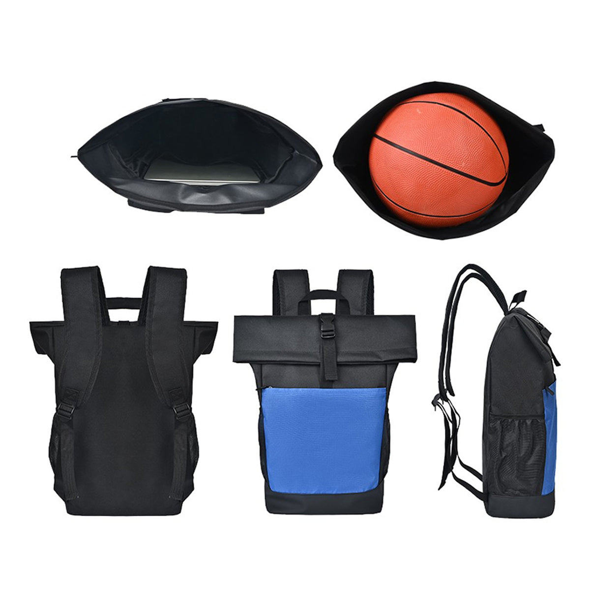 Ripstop Roll-Top Laptop Backpack