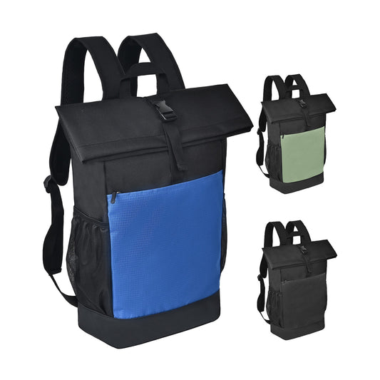 Ripstop Roll-Top Laptop Backpack