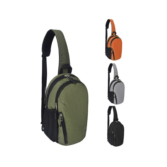 Modular Ripstop Nylon Crossbody Sling Bag