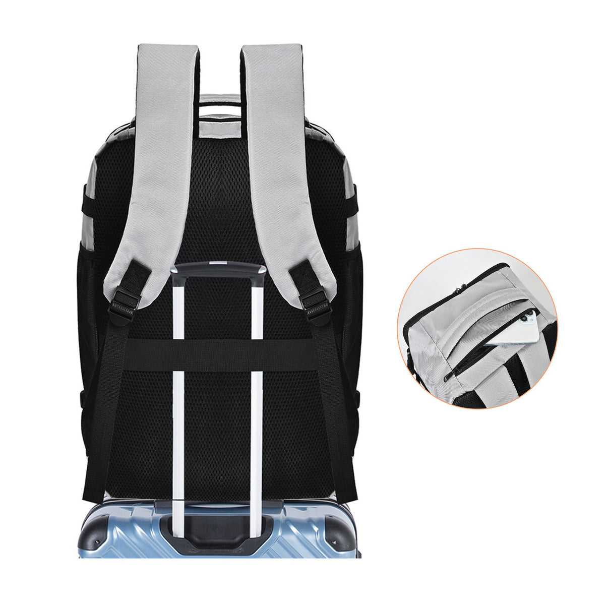 Vacuum Compression Travel Backpack