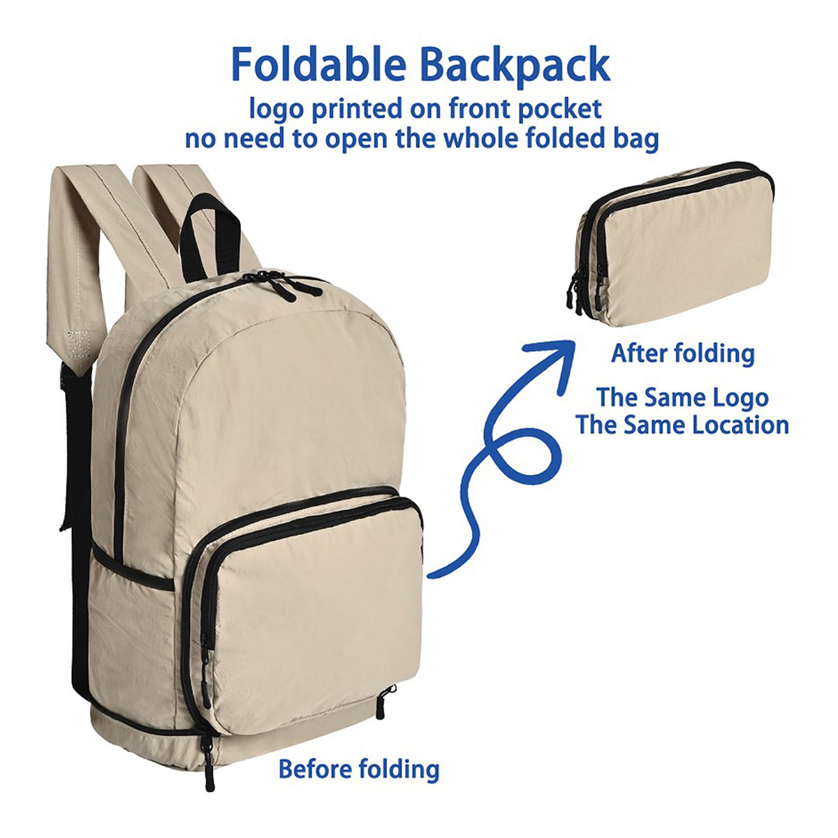 Foldable Travel Backpack