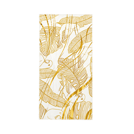 Gold Foil Beach Towel