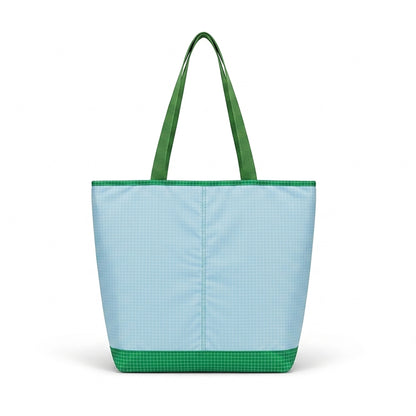 Plaid Insulated Cooler Tote Bag