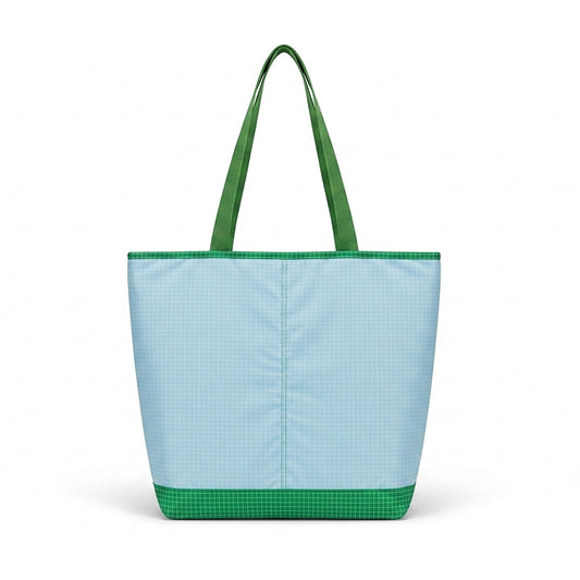 Plaid Insulated Cooler Tote Bag