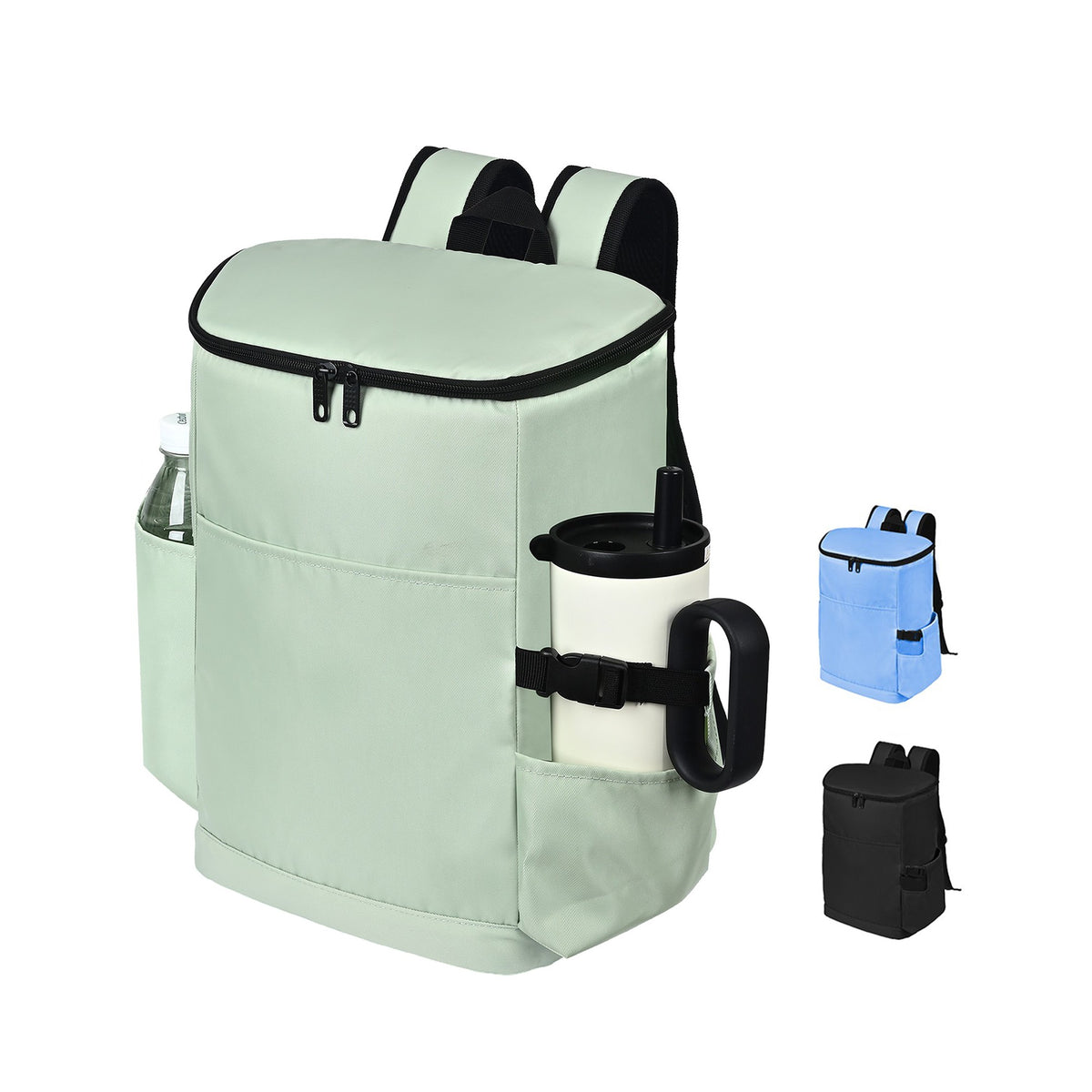 Cooler Backpack with Cup Holder