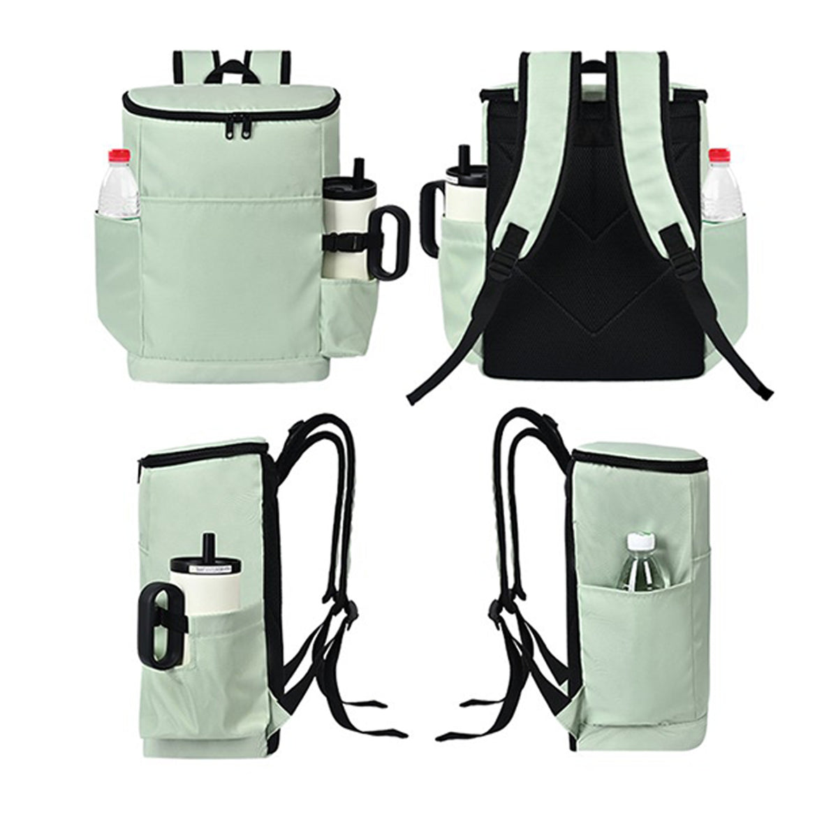 Cooler Backpack with Cup Holder