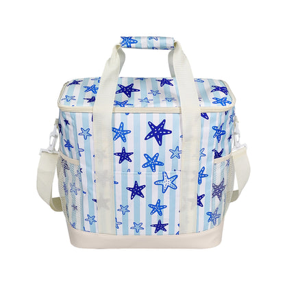 30-Can Starfish Print Cooler Bag