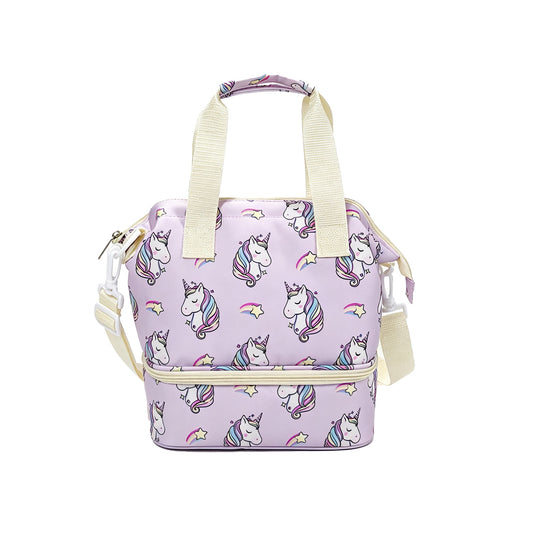 6-Can Unicorn Print Lunch Cooler Bag