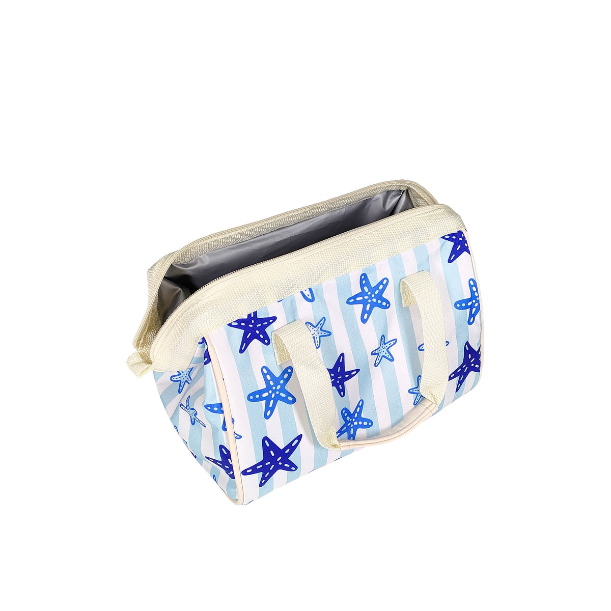 6-Can Starfish Print Lunch Cooler Bag