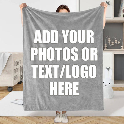 Custom Flannel Throw Blanket