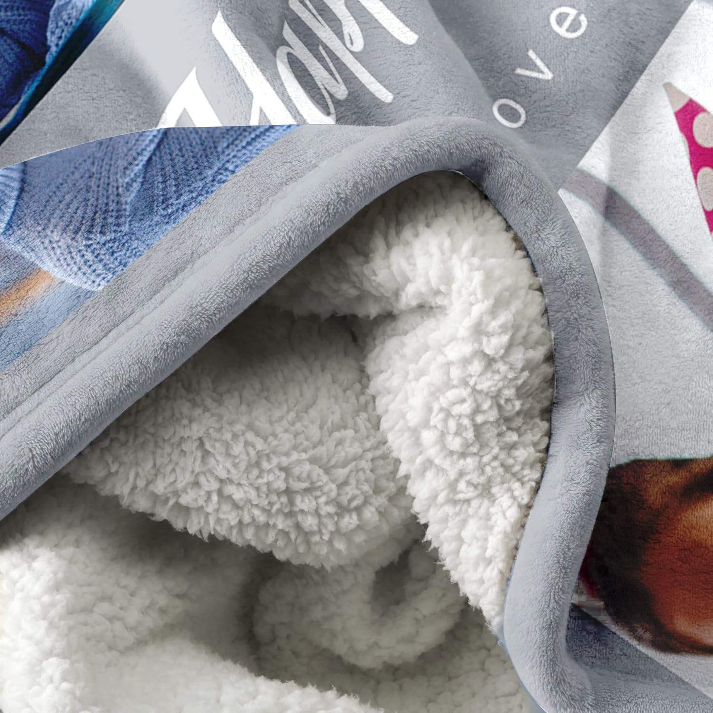 Custom Sherpa Flannel Blanket