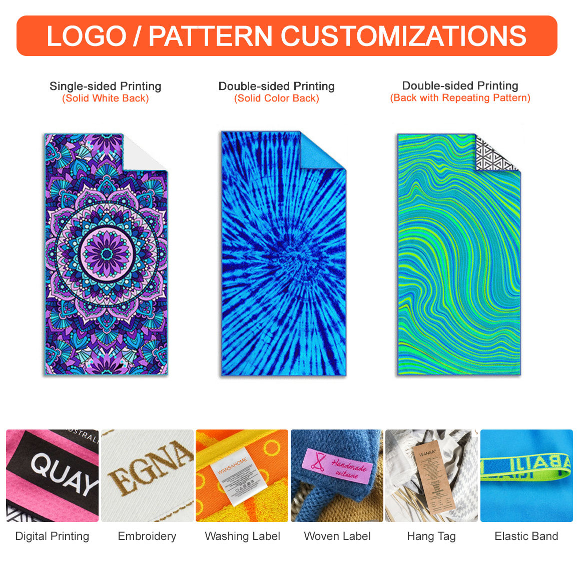 Custom Microfiber Beach Towel
