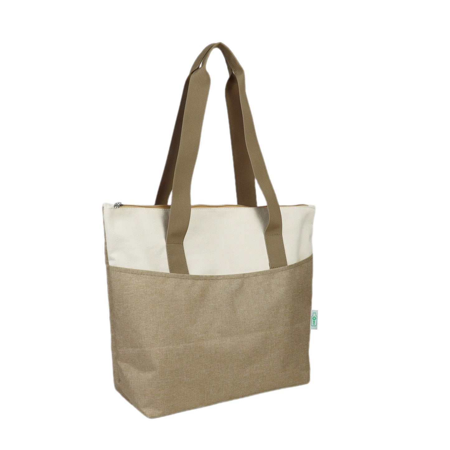 RPET Canvas Insulated Cooler Tote Bag