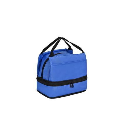 Dual Compartment Foldable Lunch Cooler Bag