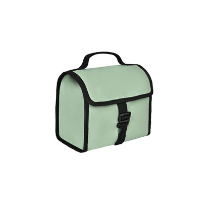 Foldable Poly Leather Lunch Cooler Bag