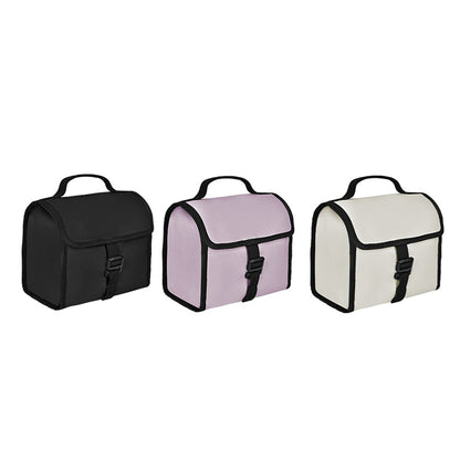 Foldable Poly Leather Lunch Cooler Bag