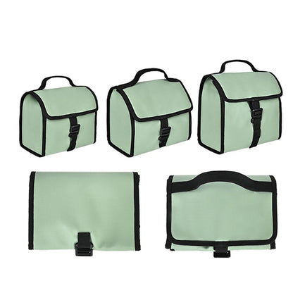 Foldable Poly Leather Lunch Cooler Bag