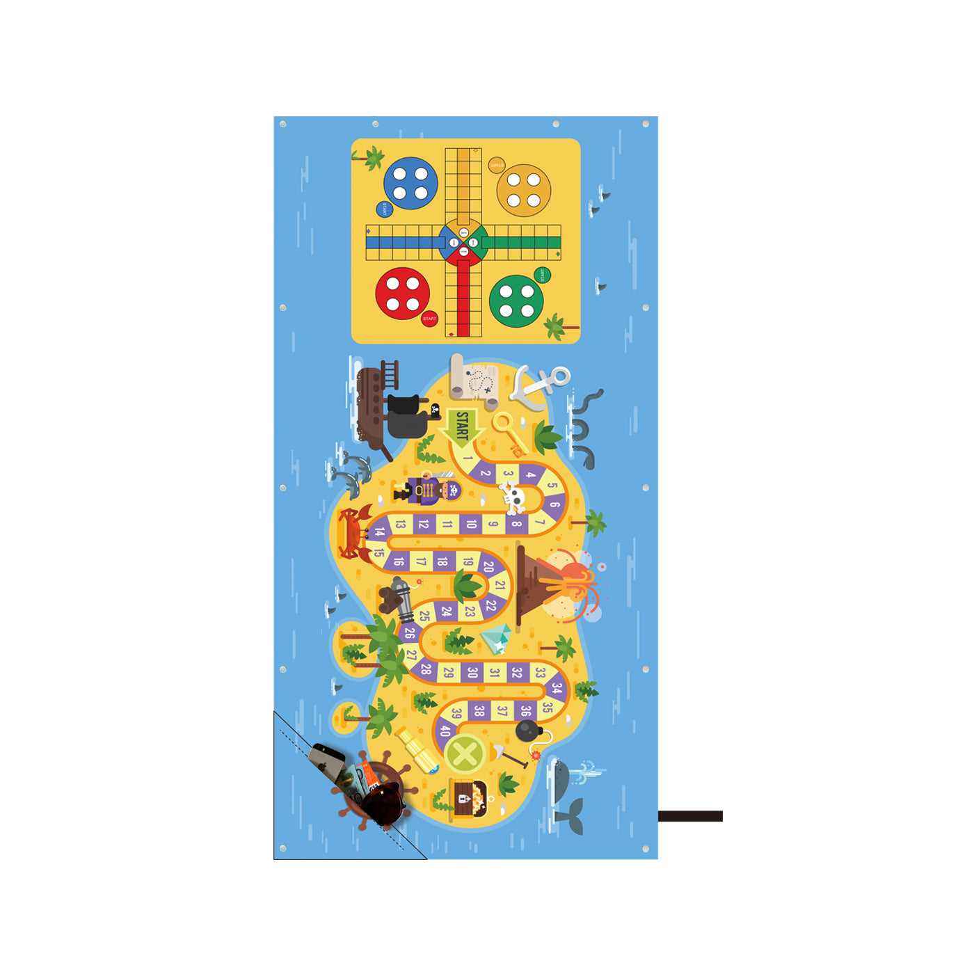 Kids Beach Towel with Snaps
