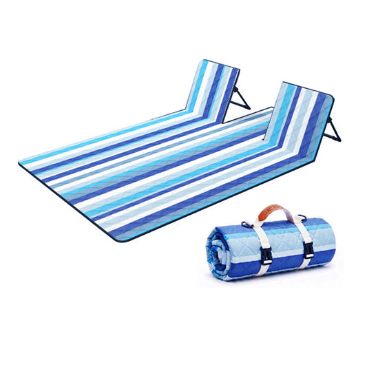 2-in-1 Picnic Blanket with Adjustable Backrests