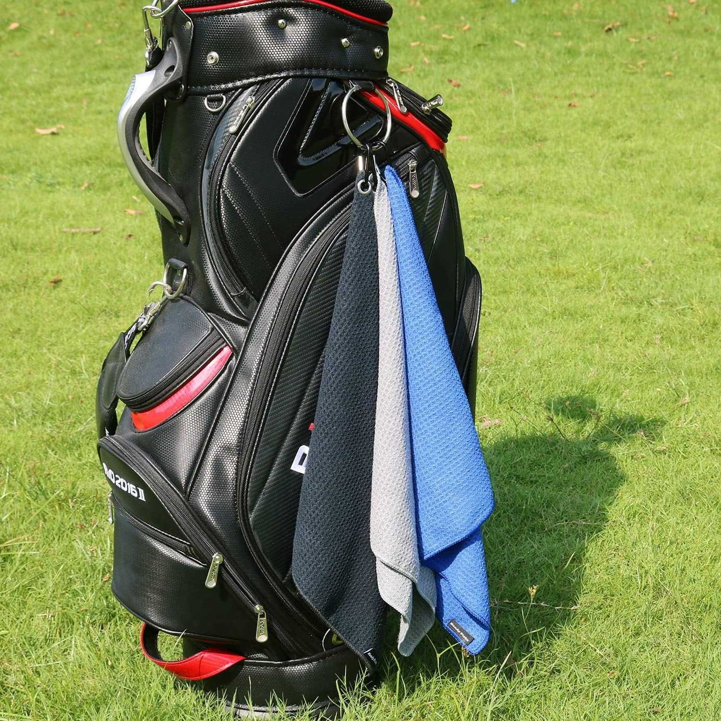 Golf Towel with Carabiner Clip