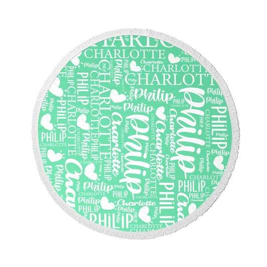 Round Beach Towel