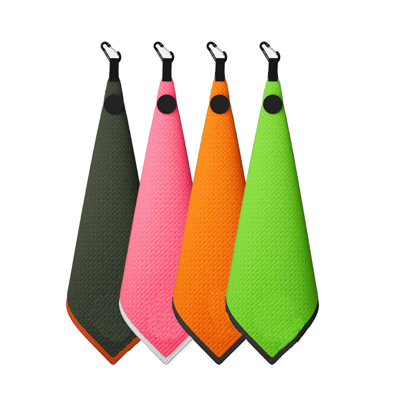 Magnetic Golf Towel with Carabiner Clip
